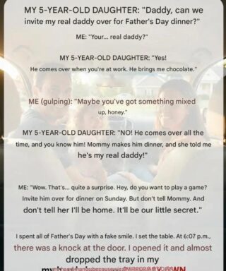 My daughter’s unexpected question changed our plans for Father’s Day!