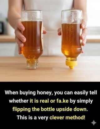 A Simple Trick to Tell Real Honey by Flipping the Bottle Upside Down, Why This Viral Method Persists, What It Gets Wrong, and How to Actually Identify Pure Honey Using Science, Labels, and Smarter At-Home Tests