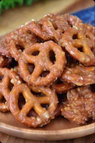 Butter Toffee Pretzels