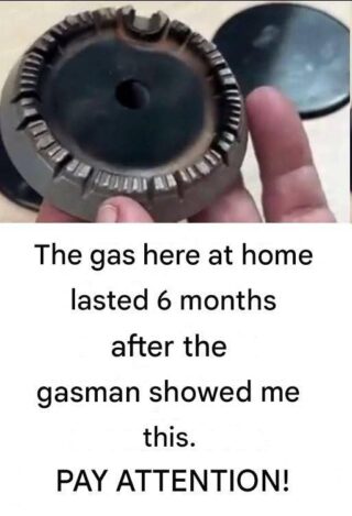 My gas lasted 6 months when I learned this trick that a gas fitter showed me.