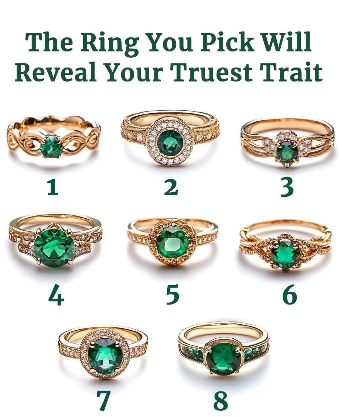 Pick Your Ring and Discover What It Says About You