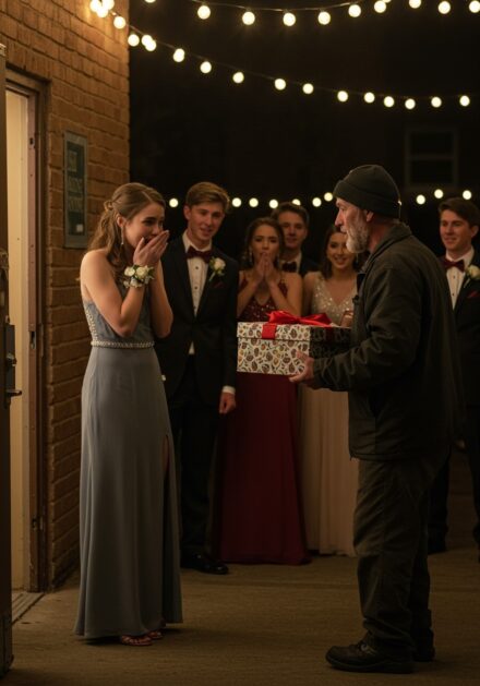 I gave up my prom dress savings to help a stranger — but I never imagined what he’d bring me the next night.