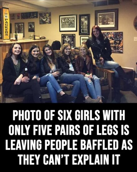 Six Girls, Five Pairs of Legs: The Optical Illusion That’s Leaving People Baffled
