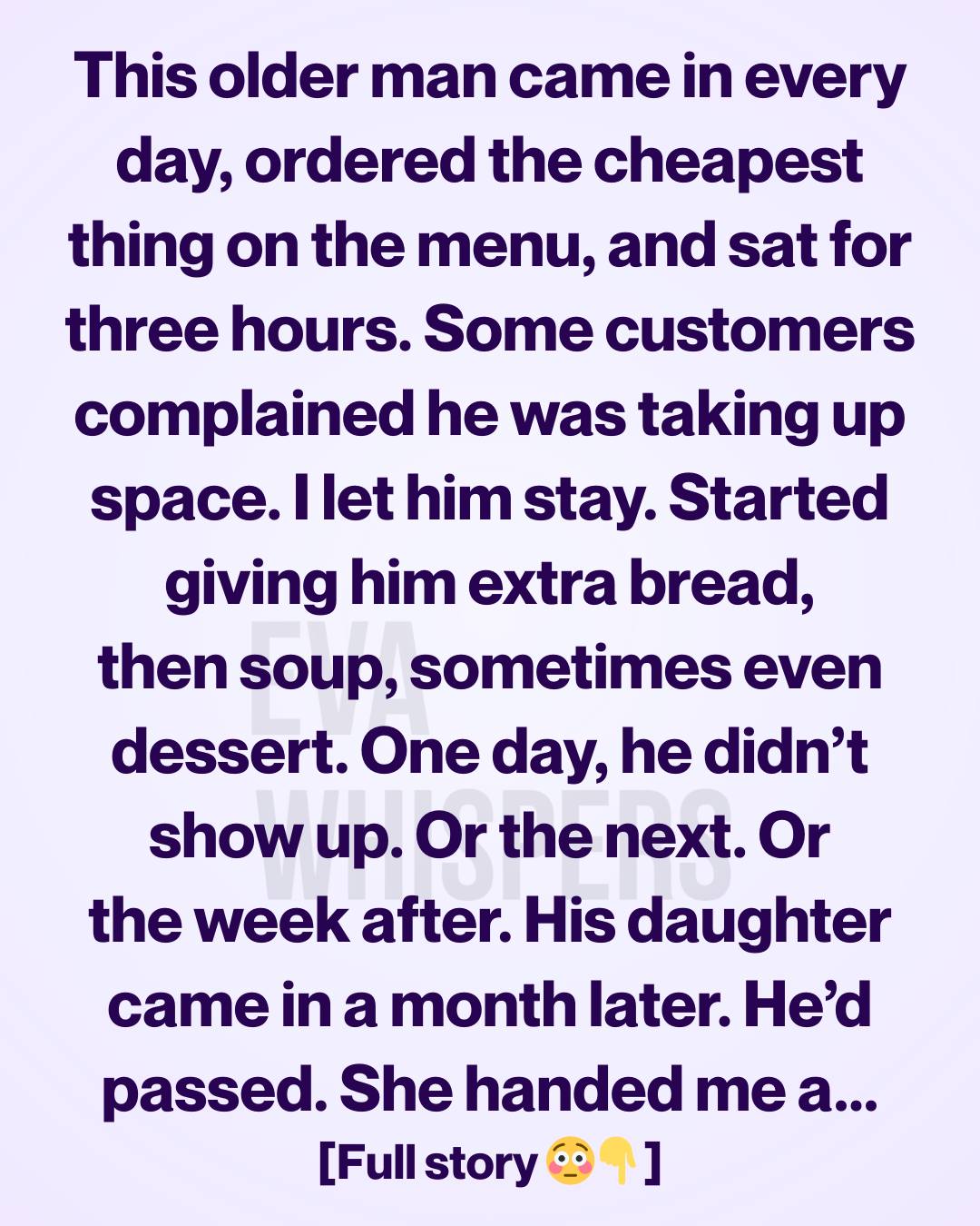 An Old Man Ordered the Cheapest Meal Every Day—and Left Me Something I’ll Carry Forever