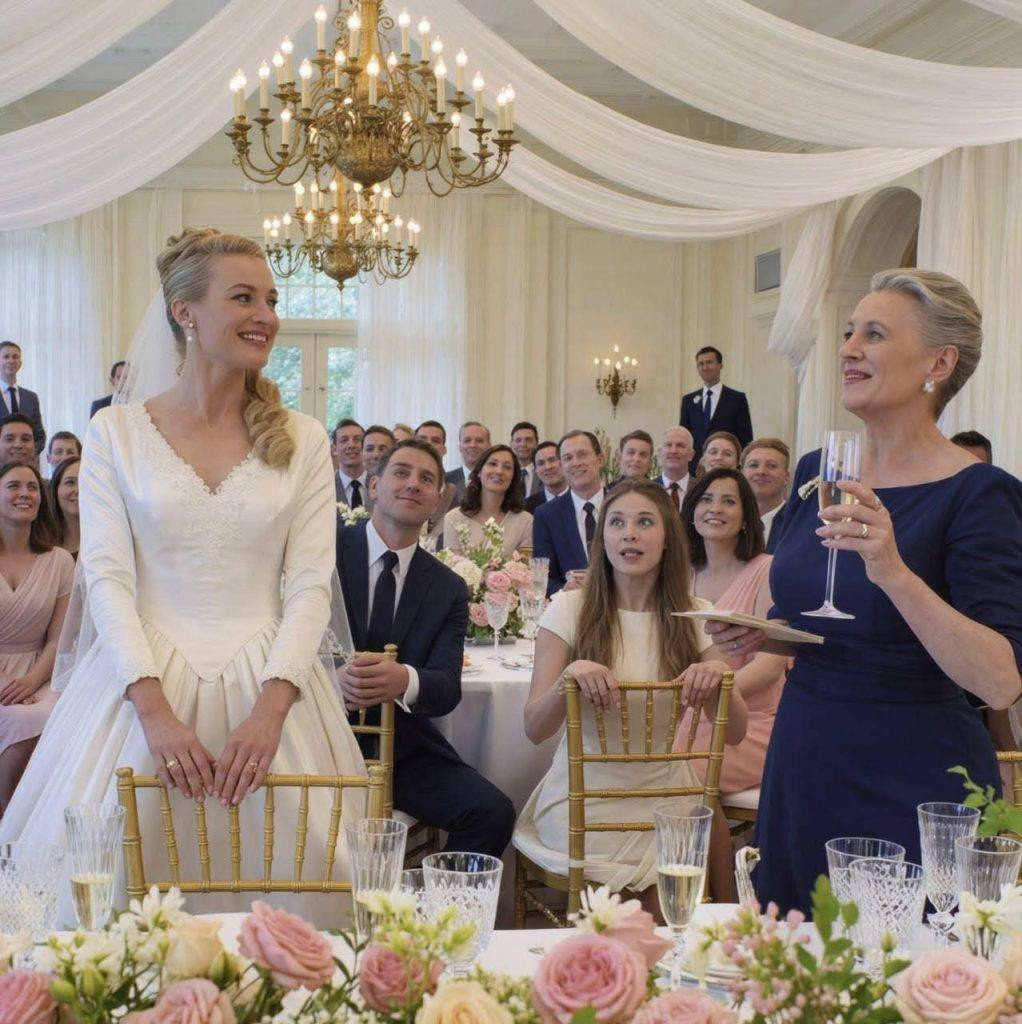 At my sister’s wedding, my mother stood up and announced in front of 200 guests: « At least she… »