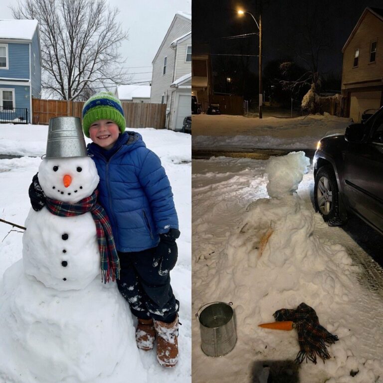 My Son’s Snowman and a Neighbor’s Actions Led to an Unexpected Lesson