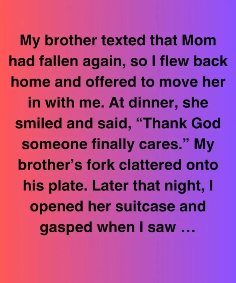 The Suitcase, the Silence, and Something Deeper