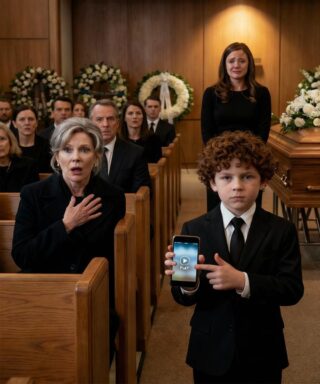 At the Memorial Service, My Mother-in-Law Spoke With Cruel Certainty. She Did Not Expect a Child to Answer With the Truth