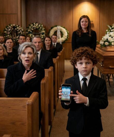 At the Memorial Service, My Mother-in-Law Spoke With Cruel Certainty. She Did Not Expect a Child to Answer With the Truth