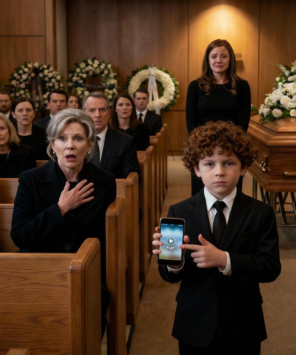 At the Memorial Service, My Mother-in-Law Spoke With Cruel Certainty. She Did Not Expect a Child to Answer With the Truth