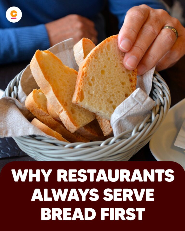 Why Do They Immediately Bring You a Bread Basket In Restaurants?