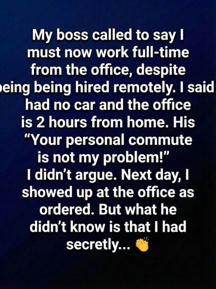 When my boss called me late one afternoon, I expected a routine check-in.