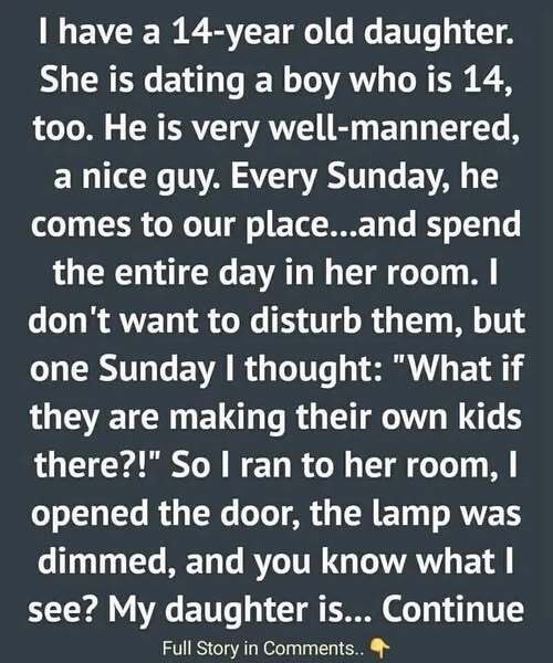 I opened my teenage daughter’s door — and stopped in sh0ck at what she was doing