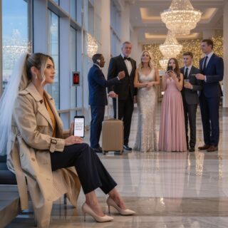 « GET OUT OF THIS LUXURY HOTEL! » my sister yelled. « YOU ARE NOT WELCOME IN OUR FIVE-STAR HOTEL! » my father shouted…