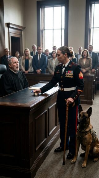 A Court Forced a Disabled Marine to Give Up Her Navy Cross — But Her Bold Response Ultimately Brought Down the Judge Who Made the Order