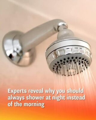 Why Showering at Night Is Better Than in the Morning