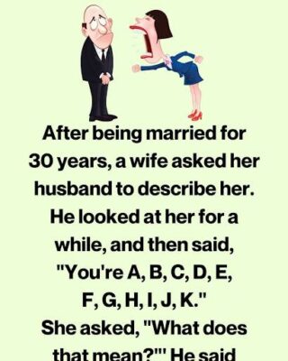 After 30 Years of Marriage, She Asked Her Husband to Describe Her… His Answer Had a Twist