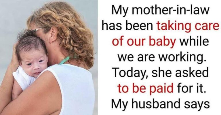 My mother-in-law expects to get paid for spending time with her grandchild