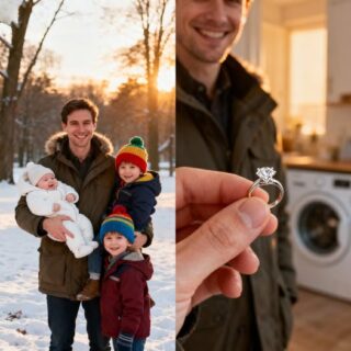 I bought a second-hand washing machine at a thrift store… And inside I found a diamond ring. Returning it should have been simple. Instead, I ended up with ten police cars parked in front of my house.