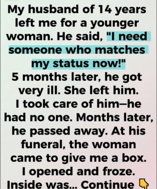 He Walked Out for a Younger Woman—But His Goodbye Carried a Truth I Never Saw Coming.