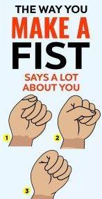 The Way You Make A Fist Says A Lot About Your Personality; Find Out What