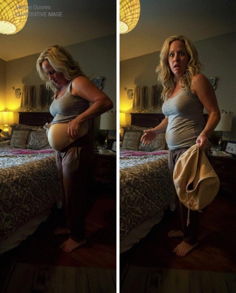 My Sister Announced Her Pregnancy at Sunday Dinner – Ten Minutes Later, I Saw Her Secretly Unzip Her Fake Baby Bump