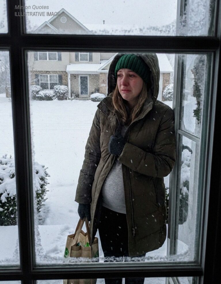 My Husband Locked Me Outside in 5°F – What I Saw Inside the House Left Me Speechless