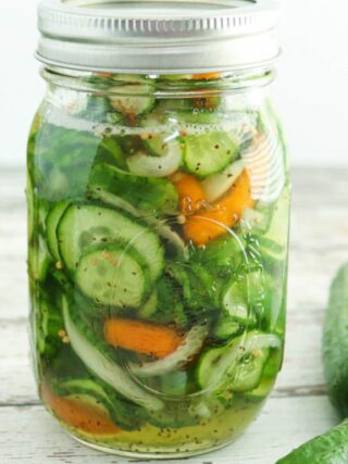 Fresh Pickled Cucumber Salad