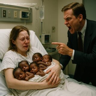 Man Abandoned Woman with Five Bla:ck Children — 30 Years Later the Truth Sh0:cked Everyone