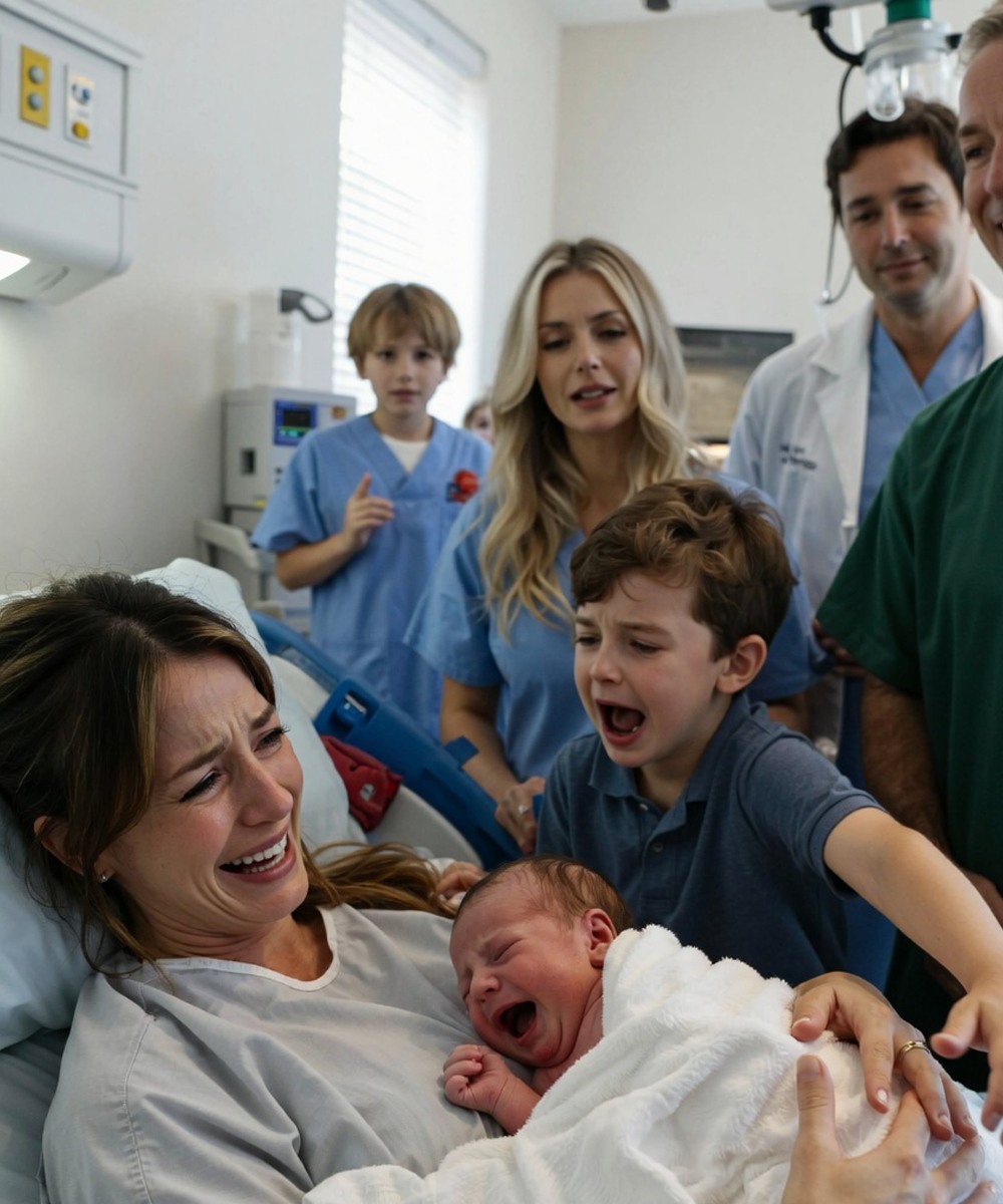 Doctors Declared My Baby Had No Sign of Life — But When My 7-Year-Old Whispered ‘I’m Your Big Brother,’ The Unthinkable Happened. The Cry That Followed Changed Everything We Knew About Life, Love, and Miracles.
