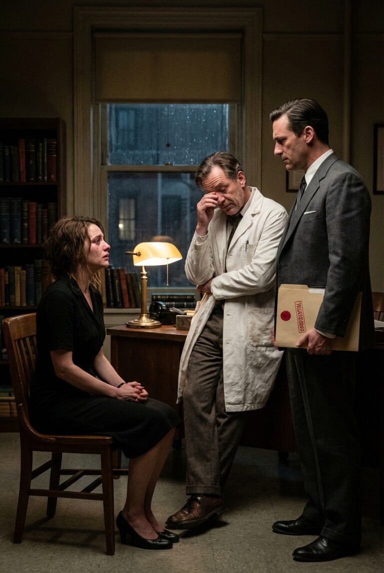 Just two hours after we buried my daughter, my doctor phoned urgently and told me to come alone and tell no one; when I walked into his office and saw who was waiting, my hands trembled uncontrollably in shock there.