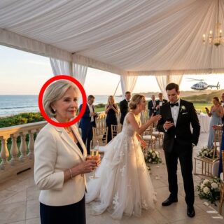 At my daughter’s wedding, her fiancé leaned in with a smug smile: “Pay fifty thousand dollars or disappear from our lives forever”.