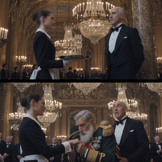 MY HUSBAND FORCED ME TO WEAR A MAID’S UNIFORM AT HIS PROMOTION PARTY AND SHOWED OFF HIS MISTRESS—BUT EVERYONE FROZE WHEN THE BIG BOSS BOWED AND CALLED ME “MADAM CHAIRWOMAN.”