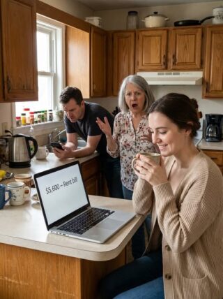 My mother-in-law had no idea I was paying $5,600 a month in rent. She told me to move out so her oldest son and his wife could have a baby. The very next day, I called movers and packed up everything I owned—and that was when she suddenly became worried and scared.