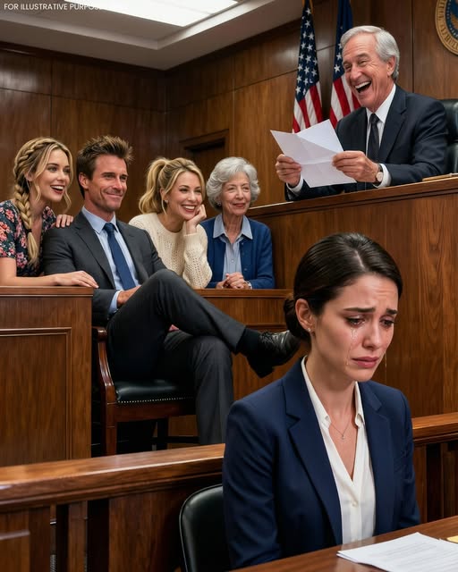 During the divorce hearing, my husband sat with his legs crossed, smug: “You will never touch my money again.” His mistress chimed in, “That’s right, honey.” His mother smirked, “She doesn’t deserve a single penny.”