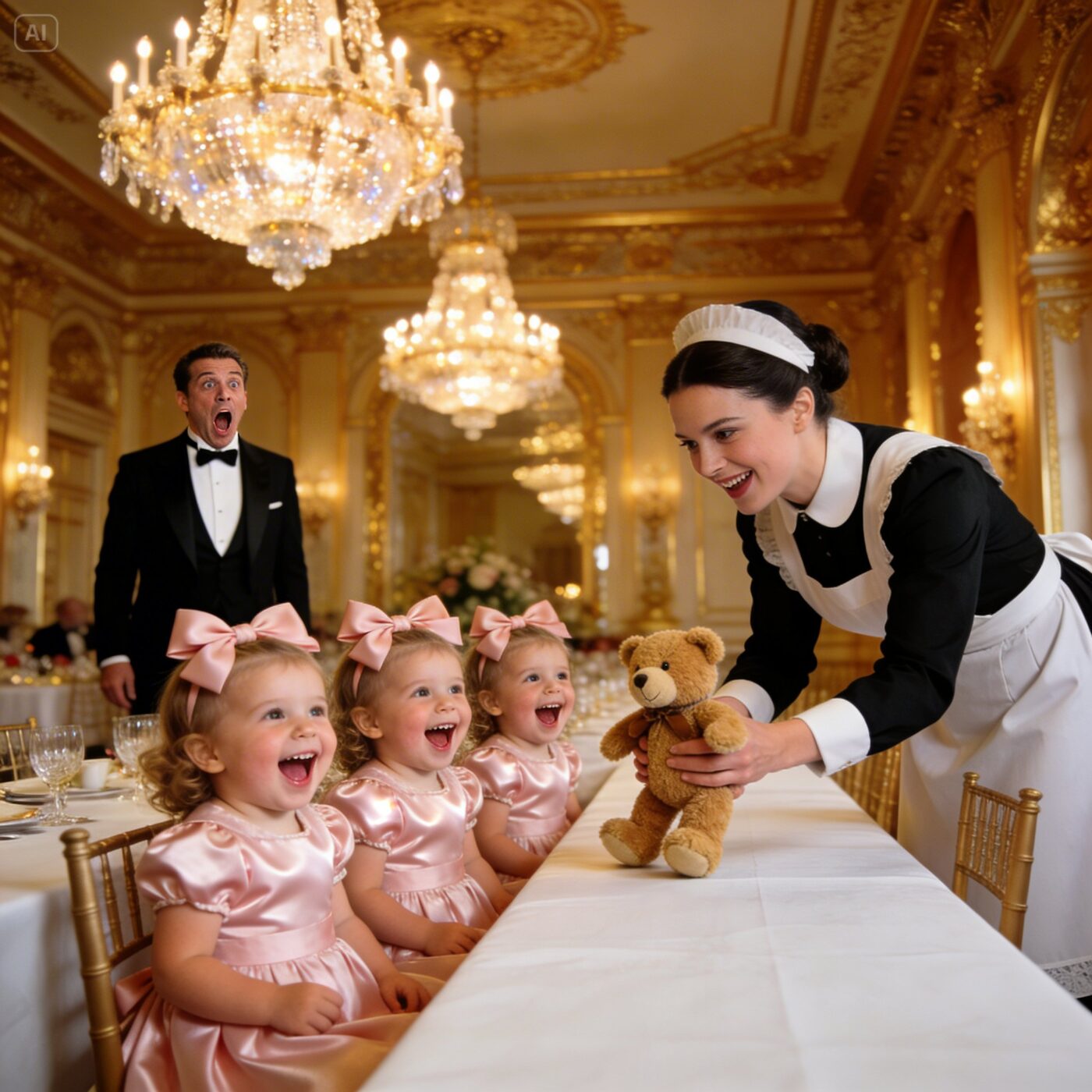 The Millionaire Widower was losing hope—until a waitress’s secret “language” brought his children back to life.