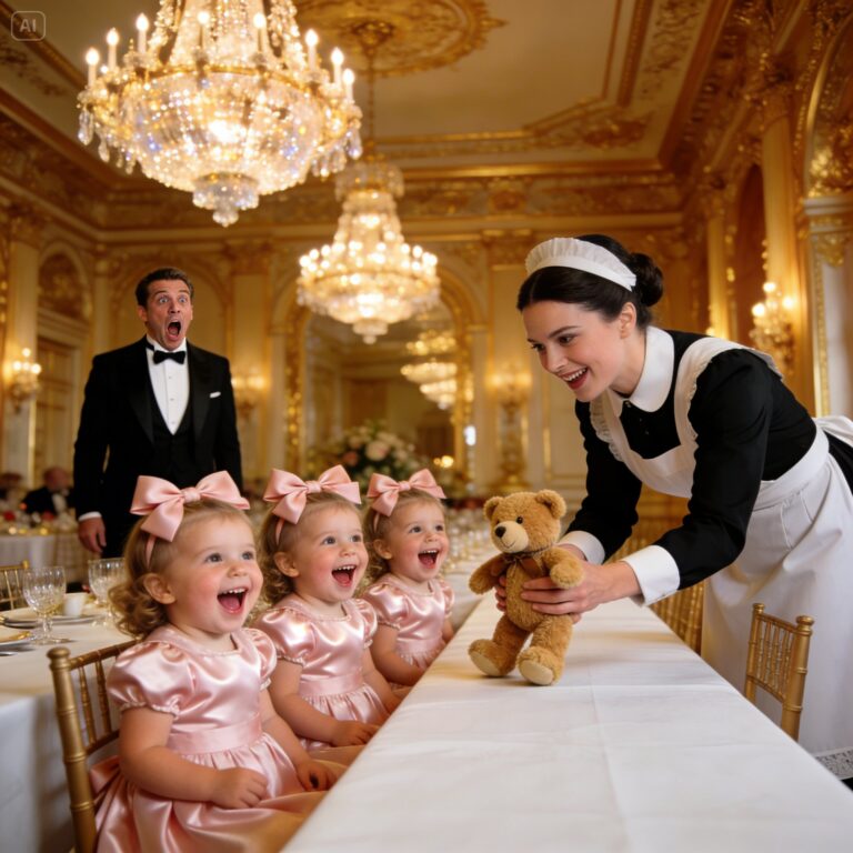 The Millionaire Widower was losing hope—until a waitress’s secret “language” brought his children back to life.