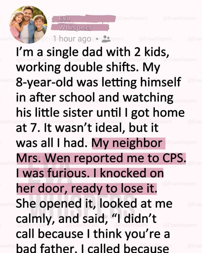 I Was Raising My Kids Alone—Then My Neighbor Made One Call That Changed Our Lives