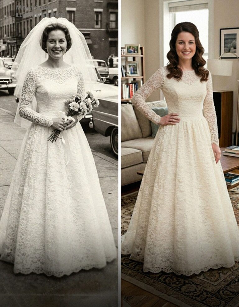 I Decided to Wear My Grandmother’s Wedding Dress in Her Honor – But While Altering It, I Found a Hidden Note That Revealed the Truth About My Parents