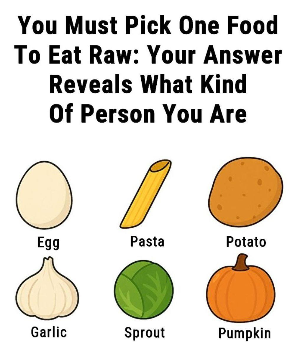 You Must Pick One Food To Eat Raw: Your Answer Reveals What Kind Of Person You Are