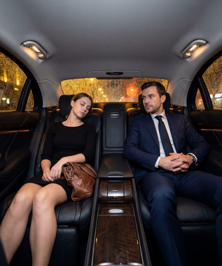 The poor student got into the wrong car, unaware that it belonged to a billionaire