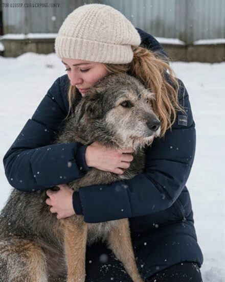 While My Sisters Fought for Grandma’s House, All I Took Was Her Old Dog — I Was Speechless When I Scanned the QR Code on His Collar