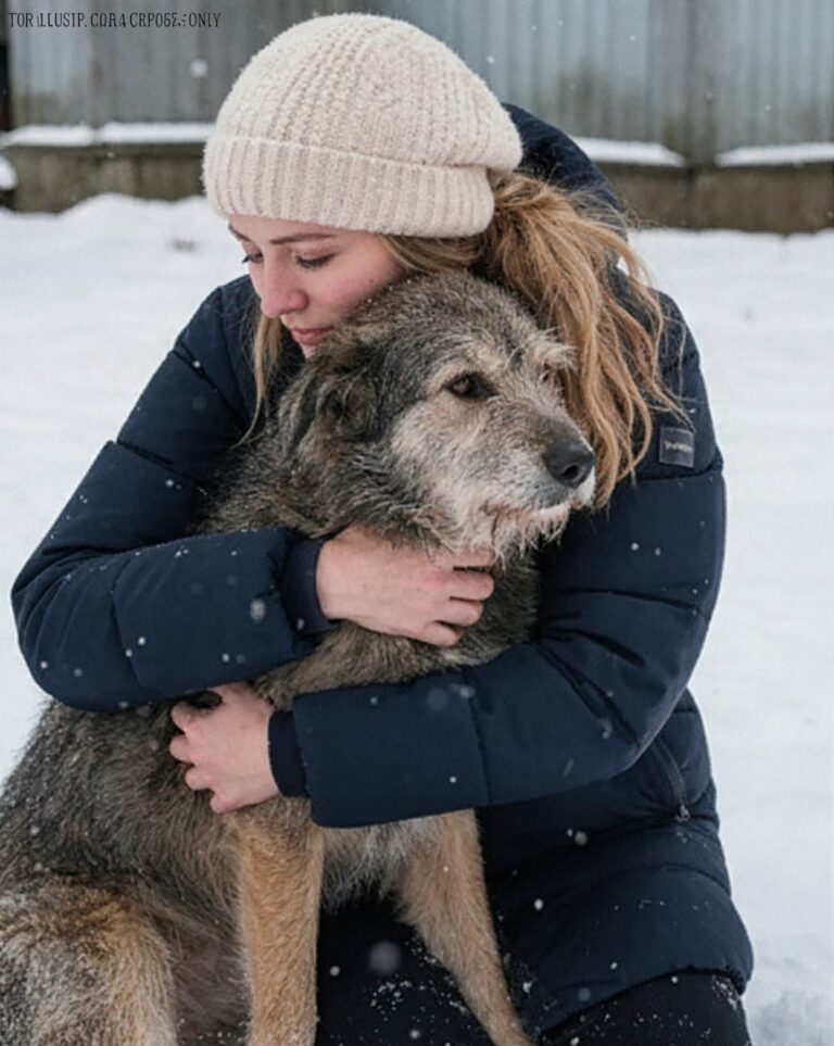 While My Sisters Fought for Grandma’s House, All I Took Was Her Old Dog — I Was Speechless When I Scanned the QR Code on His Collar