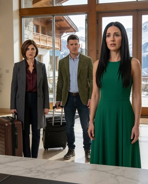 We heard you bought a luxury villa in the Alps. We came to live with you and make peace,” my daughter-in-law declared at my door, pushing her luggage inside.