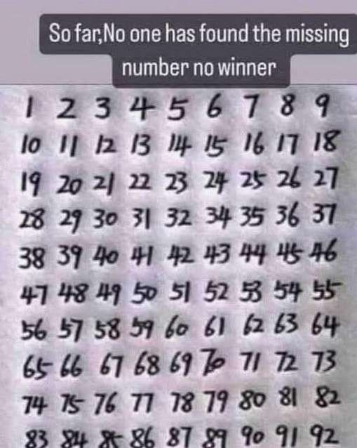 How Smart Are You? Can You Find the Missing Number?