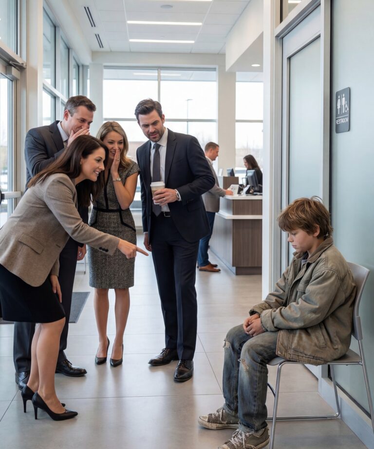They thought he was just a poor kid in cheap shoes — so they sent him to the corner. Moments later, his uncle arrived… and the atmosphere changed completely.
