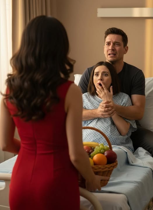 My husband said he was “on a business trip,” but when I went to the hospital to visit my sick friend, I suddenly heard his voice behind the door… and what I heard chilled me to the bone.