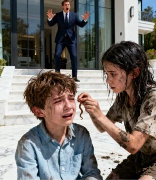 The billionaire’s son was blind… until a young girl pulled something out of his eyes that no one could have ever imagined…