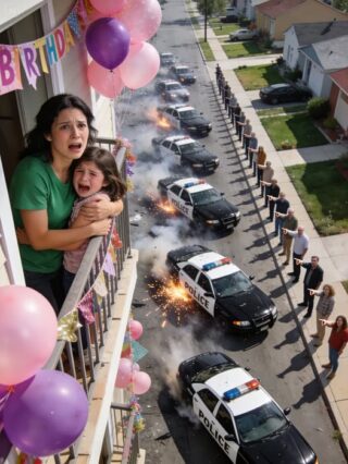 My husband yelled at me on the phone, ‘Grab the girl and run now!’ — Ten minutes later, the police surrounded the entire house