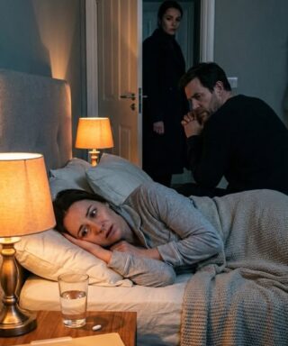 “I let the pill rest on my tongue, then slid it under my cheek and forced a sleepy smile. ‘Goodnight, love,’ my husband whispered, kissing my forehead as always. Minutes later, I heard the bedroom door creak open again. ‘She’s asleep,’ he murmured. But when I cracked my eyes open and saw who was walking into the room behind him, my blood ran cold… and I realized the pills were the least scary part.”